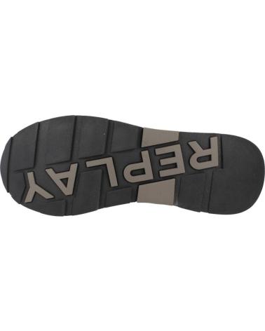 REPLAY RS680089S CASUAL SNEAKER GRAU/SCHWARZ FÜR HERREN GRYBLK