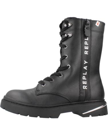 REPLAY BOTAS MILITARES JL170034S NEGRAS BLACK