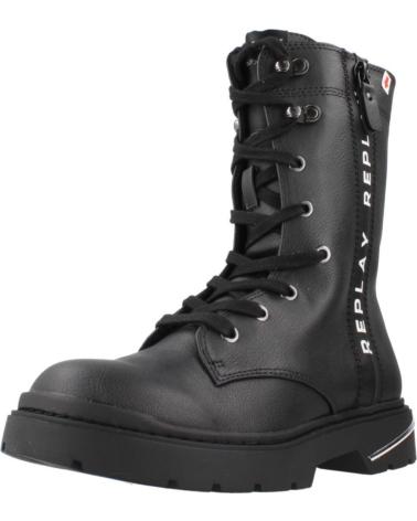 REPLAY BOTAS MILITARES JL170034S NEGRAS BLACK