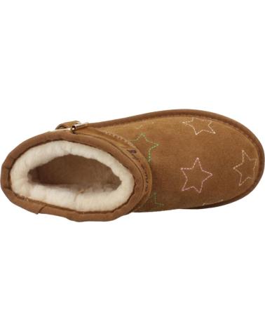 BOTAS GIOSEPPO MATREI DE SERRAJE MARRÓN CUERO CON ESTRELLAS Y GLITTER CUERO