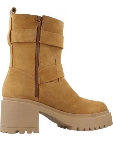 YELLOW BOTINES MUJER MODELO JEN COLOR MARRON CLARO WHISKHY