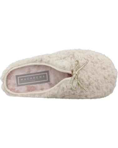 MACARENA HOME SLIPPERS DUKADO MODEL BEIGE COLOR BEIGE