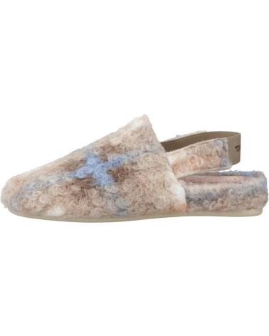MACARENA LAYA MULTICOLOR TAUPE HOUSE SLIPPERS TAUPE