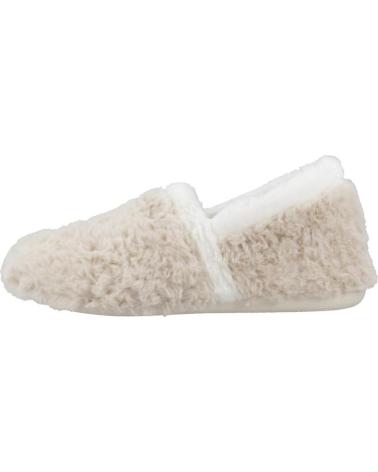 MACARENA DUCADO BEIGE HOUSE SLIPPERS BEIGE