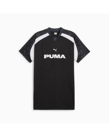 PUMA FOOTBALL JERSEY DRESS FOR WOMEN - BLACK/GREY BLKGRY