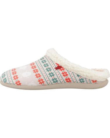HOT POTATOES SZARVAS MULTICOLOR WHITE HOME SLIPPERS MULTIC