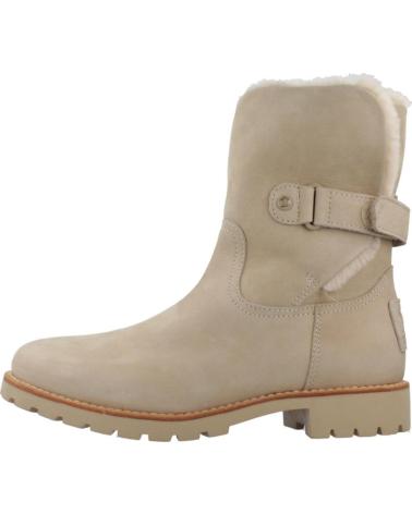 PANAMA JACK BOTAS MUJER MODELO FELIA TRAV B4 COLOR MARRON CLARO CRUDO