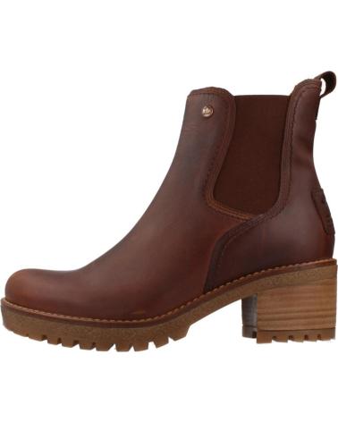 PANAMA JACK BOTTINES PIA B30 EN CUIR MARRON CUERO