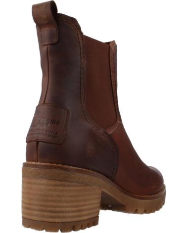 PANAMA JACK BOTTINES PIA B30 EN CUIR MARRON CUERO