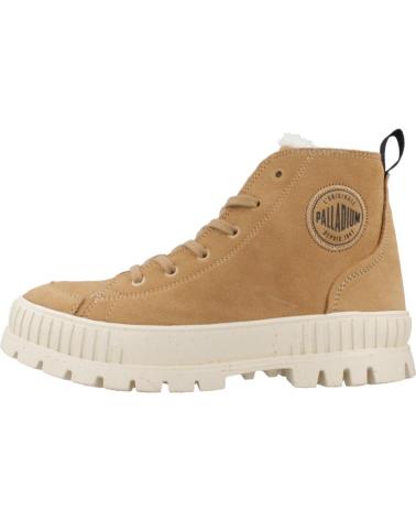 PALLADIUM BOTINES MUJER MODELO PALLASHOCK ZIP COLOR MARRON BROWN