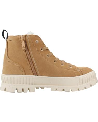 PALLADIUM BOTINES MUJER MODELO PALLASHOCK ZIP COLOR MARRON BROWN
