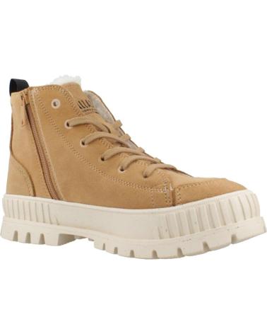 PALLADIUM BOTINES MUJER MODELO PALLASHOCK ZIP COLOR MARRON BROWN