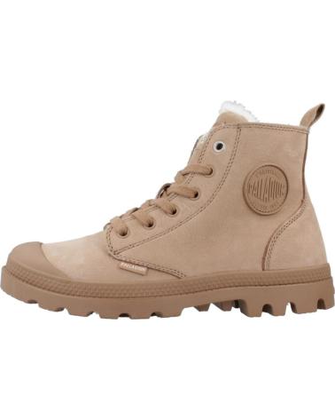PALLADIUM PAMPA HI ZIP WL NUDE BROWN BROWN