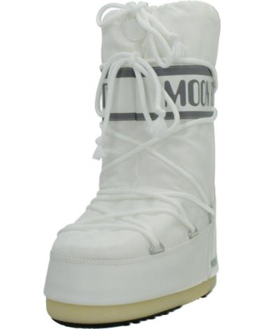 MOON BOOT MB ICON NYLON BOOTS WHITE WHITE