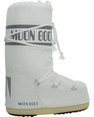 MOON BOOT MB ICON NYLON BOOTS WHITE WHITE