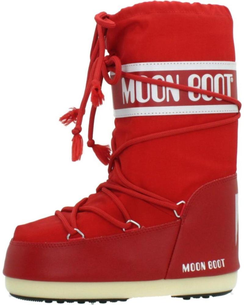 MOON BOOT MB ICON NYLON STIEFEL ROT RED