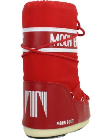 MOON BOOT MB ICON NYLON STIEFEL ROT RED