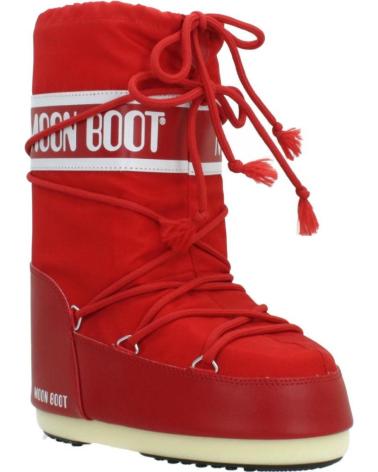 MOON BOOT MB ICON NYLON STIEFEL ROT RED