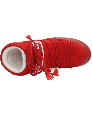 MOON BOOT MB ICON NYLON STIEFEL ROT RED