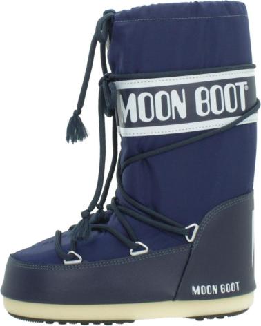 MOON BOOT MB ICON NYLON BLAU BLUE