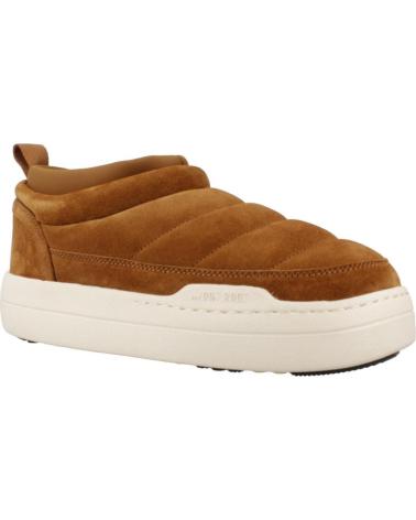 BOTINES MOON BOOT MB PARK SOFT SUED MARRÓN COGNAC COGNAC