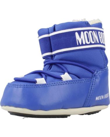 MOON BOOT MB CRIB NYLON - BLUE BOOTS TRICBLE