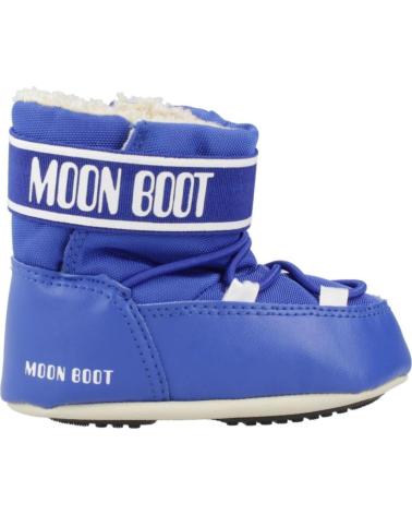 MOON BOOT MB CRIB NYLON - BLUE BOOTS TRICBLE