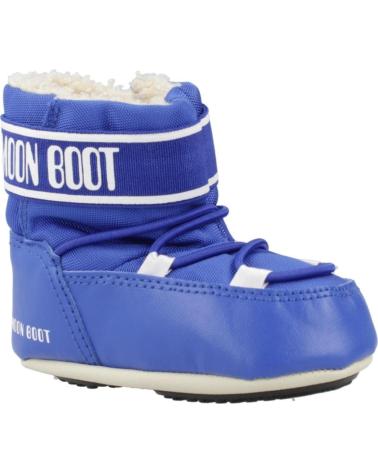 MOON BOOT MB CRIB NYLON - BLUE BOOTS TRICBLE