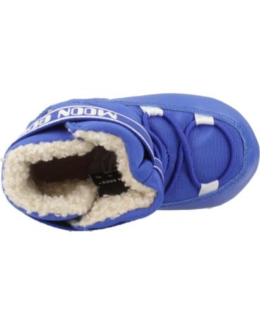 MOON BOOT MB CRIB NYLON - BLUE BOOTS TRICBLE