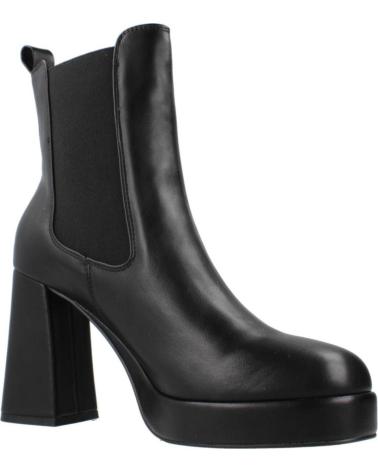 BOTINES CAFÈNOIR NC9122 NEGROS CON PLATAFORMA N001