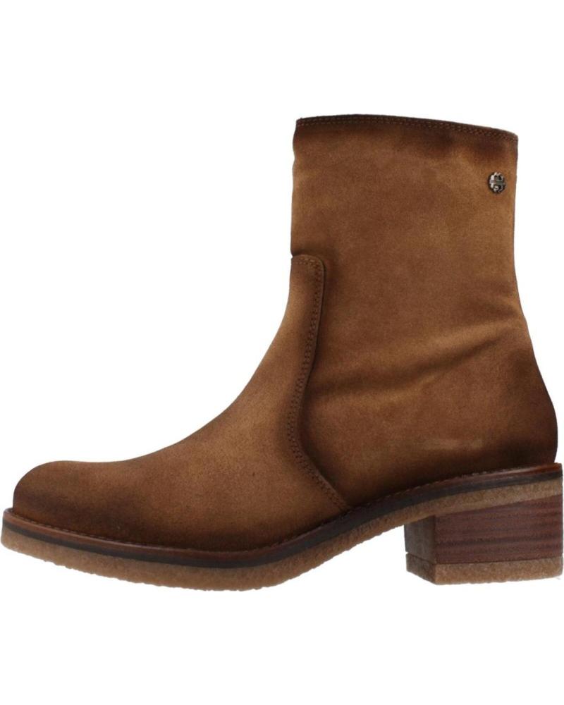 BOTTINES PORRONET 4637P MARRON CUIR CUERO