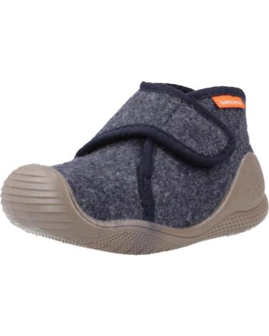 BIOMECANICS PANTUFAS ERGONÓMICAS DE FELTRO PARA MENINO MODELO 241150B AZUL MARINHO AZULMARINO