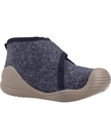 BIOMECANICS PANTUFAS ERGONÓMICAS DE FELTRO PARA MENINO MODELO 241150B AZUL MARINHO AZULMARINO