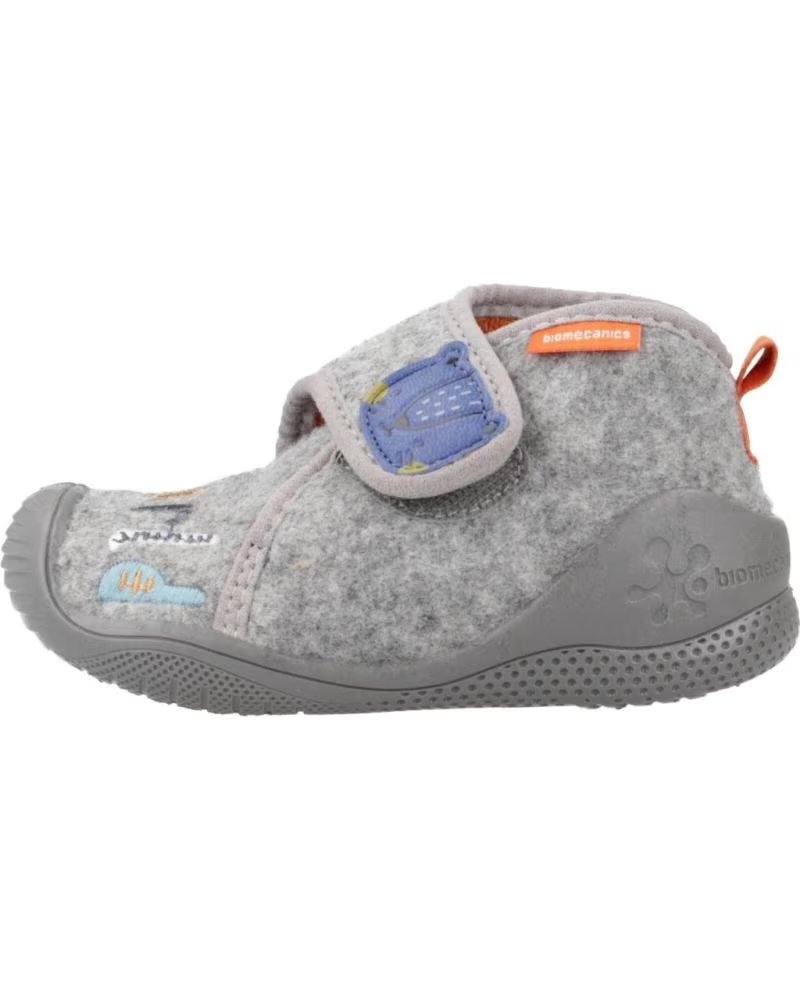 BIOMECANICS PANTUFAS DE CASA MODELO 241154B FELTRO CINZENTO GRIS