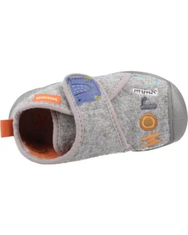 BIOMECANICS PANTUFAS DE CASA MODELO 241154B FELTRO CINZENTO GRIS