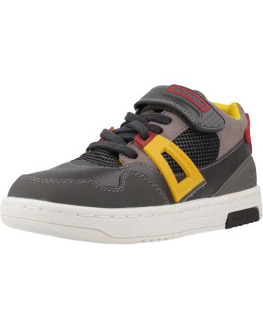 BIOMECANICS 241234B GRIGIO ANTRACITE - STIVALETTO URBANO CON LACCI E VELCRO ANTRACITA