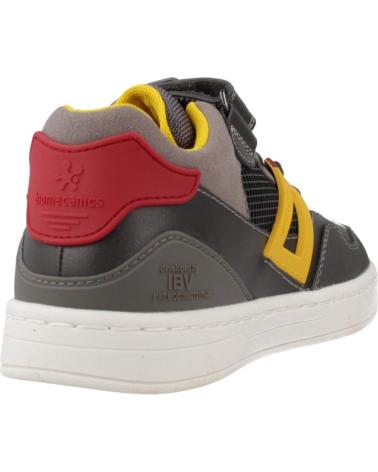 BIOMECANICS 241234B GRIGIO ANTRACITE - STIVALETTO URBANO CON LACCI E VELCRO ANTRACITA