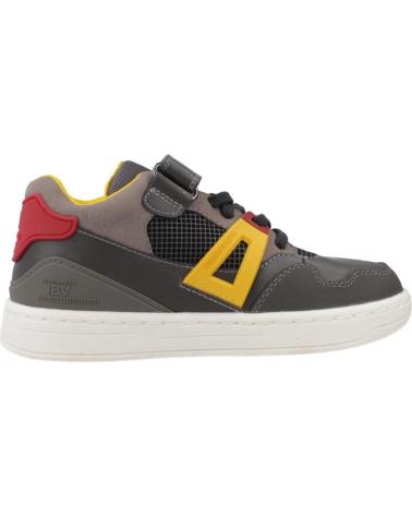 BIOMECANICS 241234B GRIGIO ANTRACITE - STIVALETTO URBANO CON LACCI E VELCRO ANTRACITA
