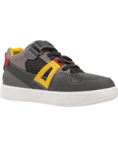 BIOMECANICS 241234B GRIGIO ANTRACITE - STIVALETTO URBANO CON LACCI E VELCRO ANTRACITA