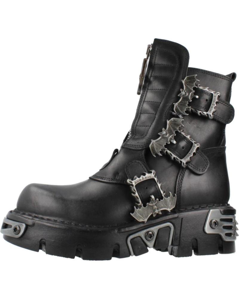 BOTAS NEW ROCK MODELO M1486 C1 NEGRAS NEGRO