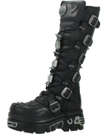 BOTAS NEW ROCK METALLIC M161 S1 NEGRAS NEGRO
