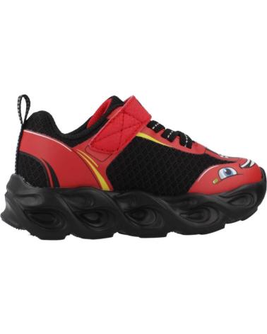 SKECHERS THERMO-FLASH WHEEL BUDDIES RDBK - BASKETS LUMINEUSES ROUGE/NOIR ROJO