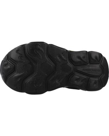 SKECHERS THERMO-FLASH WHEEL BUDDIES RDBK - BASKETS LUMINEUSES ROUGE/NOIR ROJO