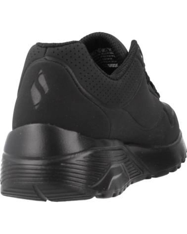 SKECHERS UNO LITE DELODOX BBK BLACK KIDS' SNEAKERS NEGRO