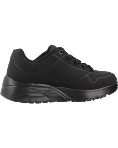 SKECHERS UNO LITE DELODOX BBK BLACK KIDS' SNEAKERS NEGRO