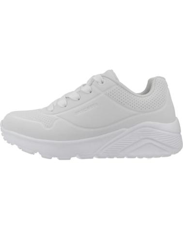 SKECHERS ZAPATILLAS NINO MODELO UNO LITE - DELODOX COLOR BLANCO W