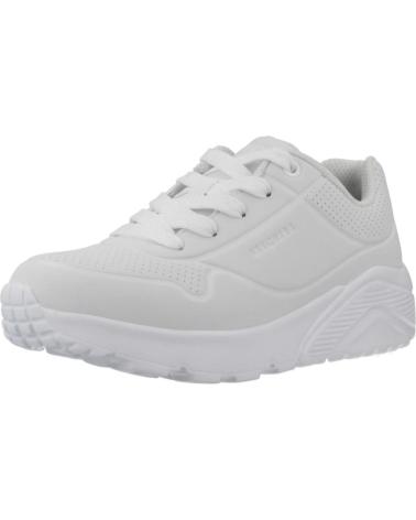 SKECHERS UNO LITE DELODOX W 403694L-W TÊNIS BRANCOS INFANTIL BLANCO