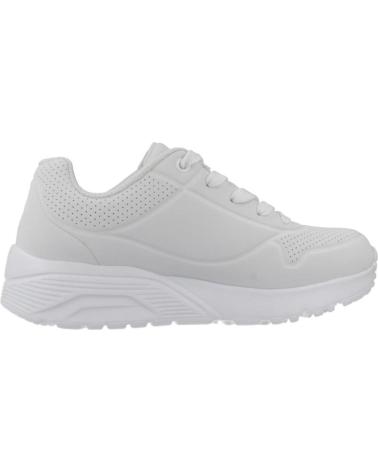 SKECHERS UNO LITE DELODOX W 403694L-W TÊNIS BRANCOS INFANTIL BLANCO