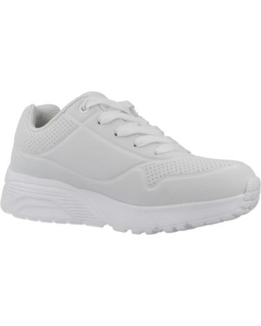 SKECHERS UNO LITE DELODOX W 403694L-W TÊNIS BRANCOS INFANTIL BLANCO