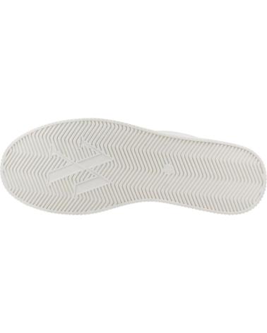 VANESSA WU ELLEN SNEAKER WEISS SILBER MIT GLITZER-DETAILS UND SEITENBLITZ ARGENT